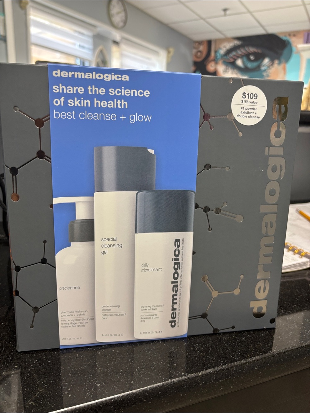 Full size dermalogica Cleanse + Glow Set